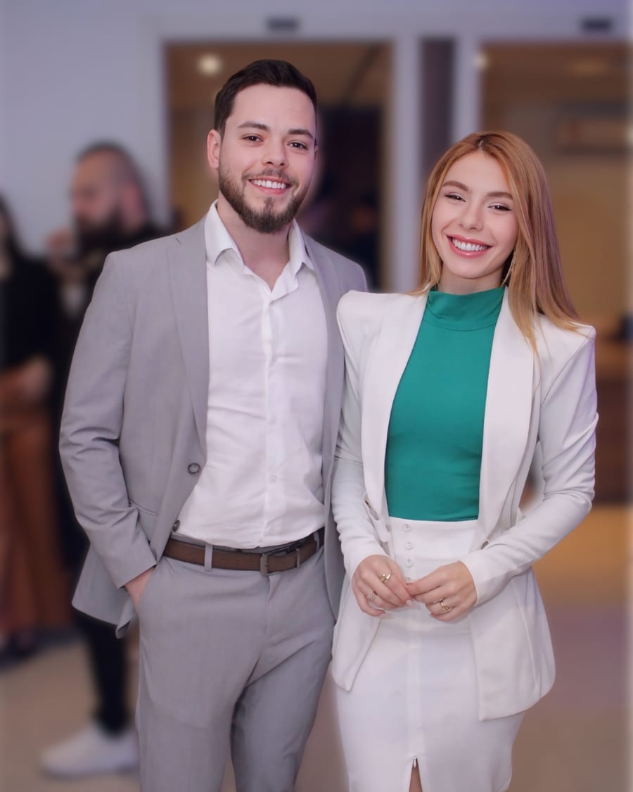 Nikolas e Maria Goulart, anfitriões do O Conselho
